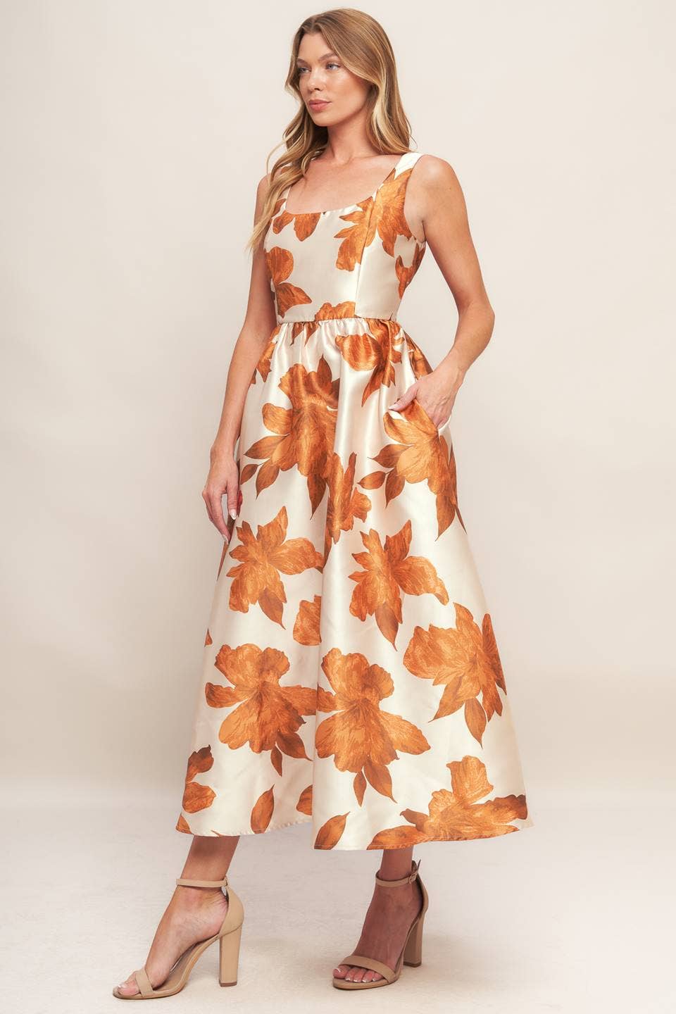 Floral Sleeveless Dress