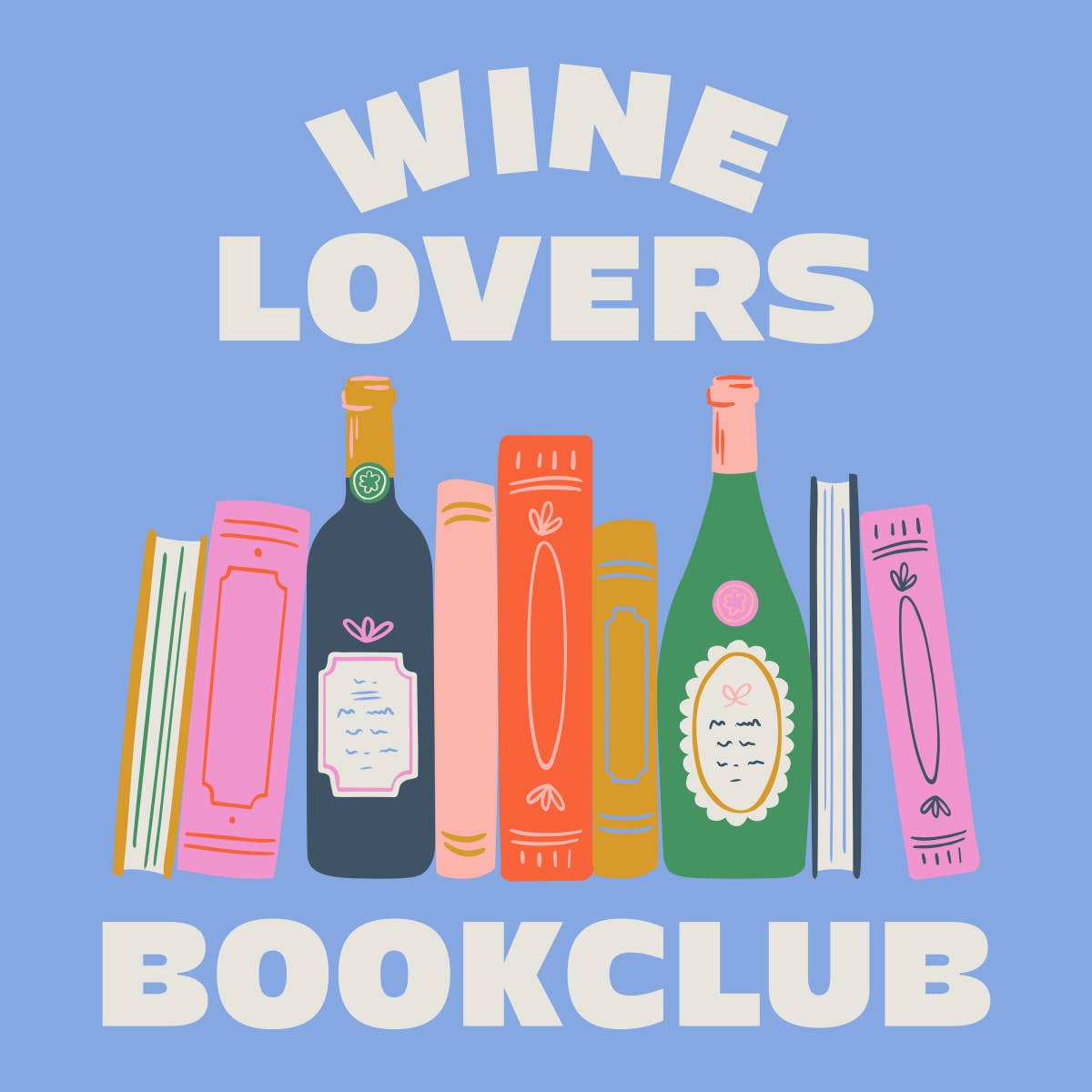 Funny Book Club Book Lovers Cocktail Napkins | Wine Lovers