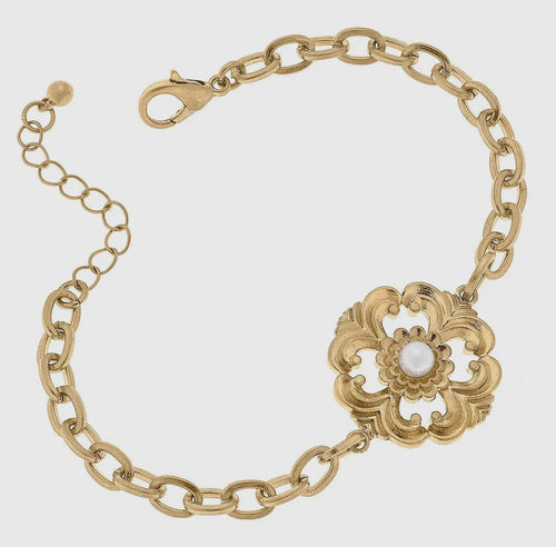 Orleans Pearl Chain Bracelet