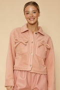 Fleece Bow Jacket