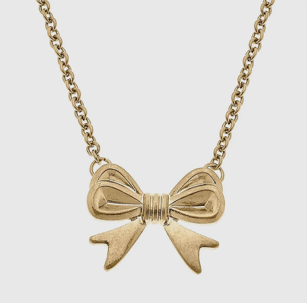 Stephanie Bow Necklace