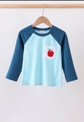Teal Apple Back to School Shirt