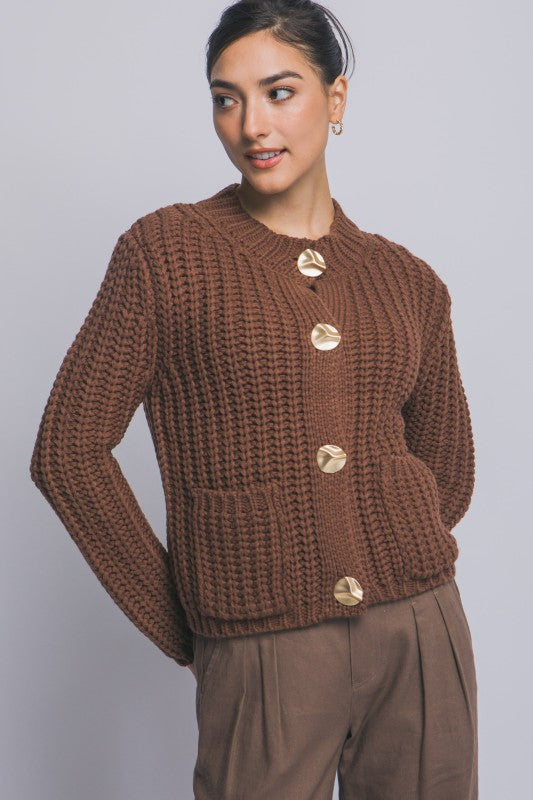 Chunky Knit Cardigan