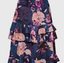 Load image into Gallery viewer, Floral Tiered Skirt