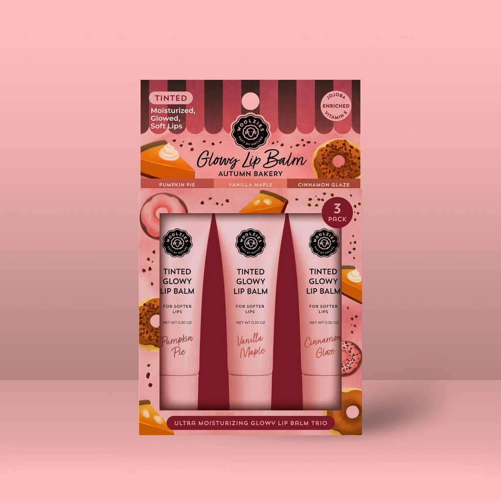 Autumn Bakery Tinted Glowy Lip Balm Trio