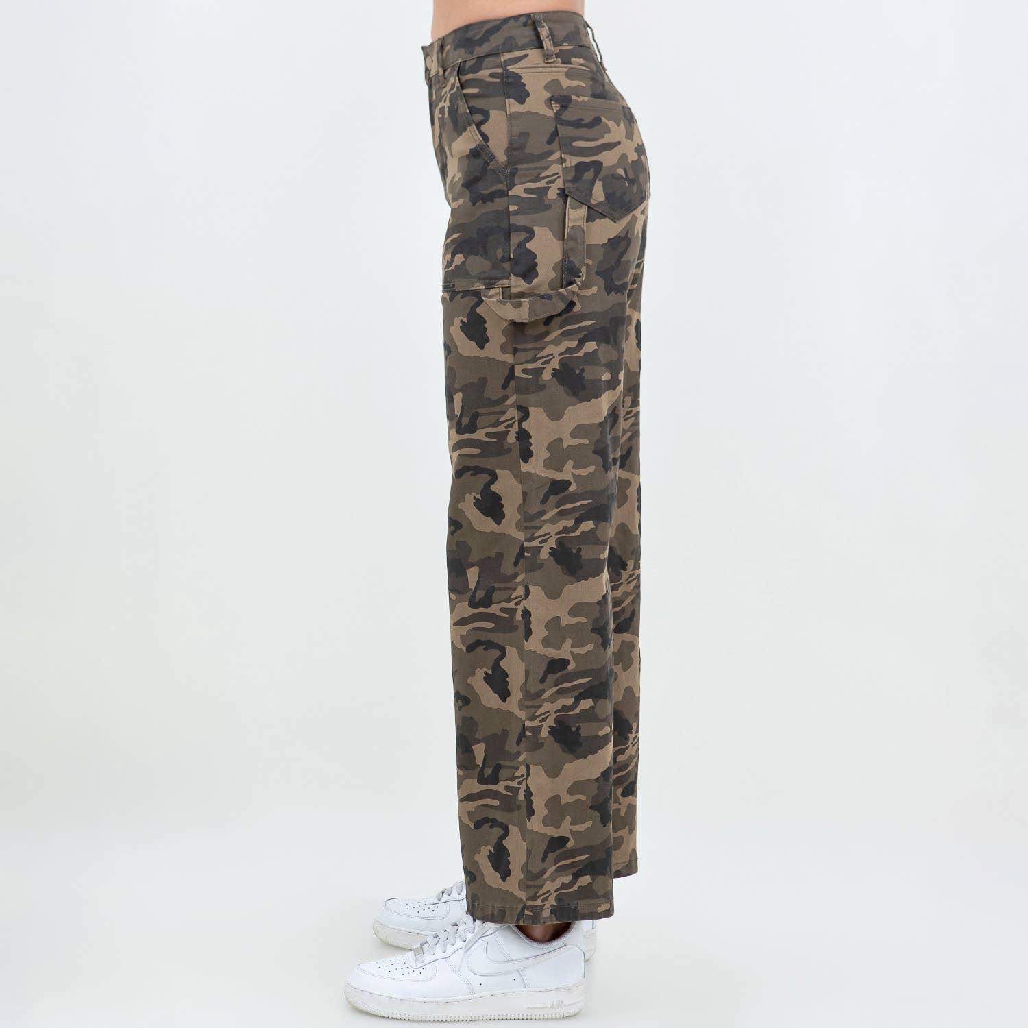 High Waist Camo Pants