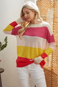 Colorblock Sweater