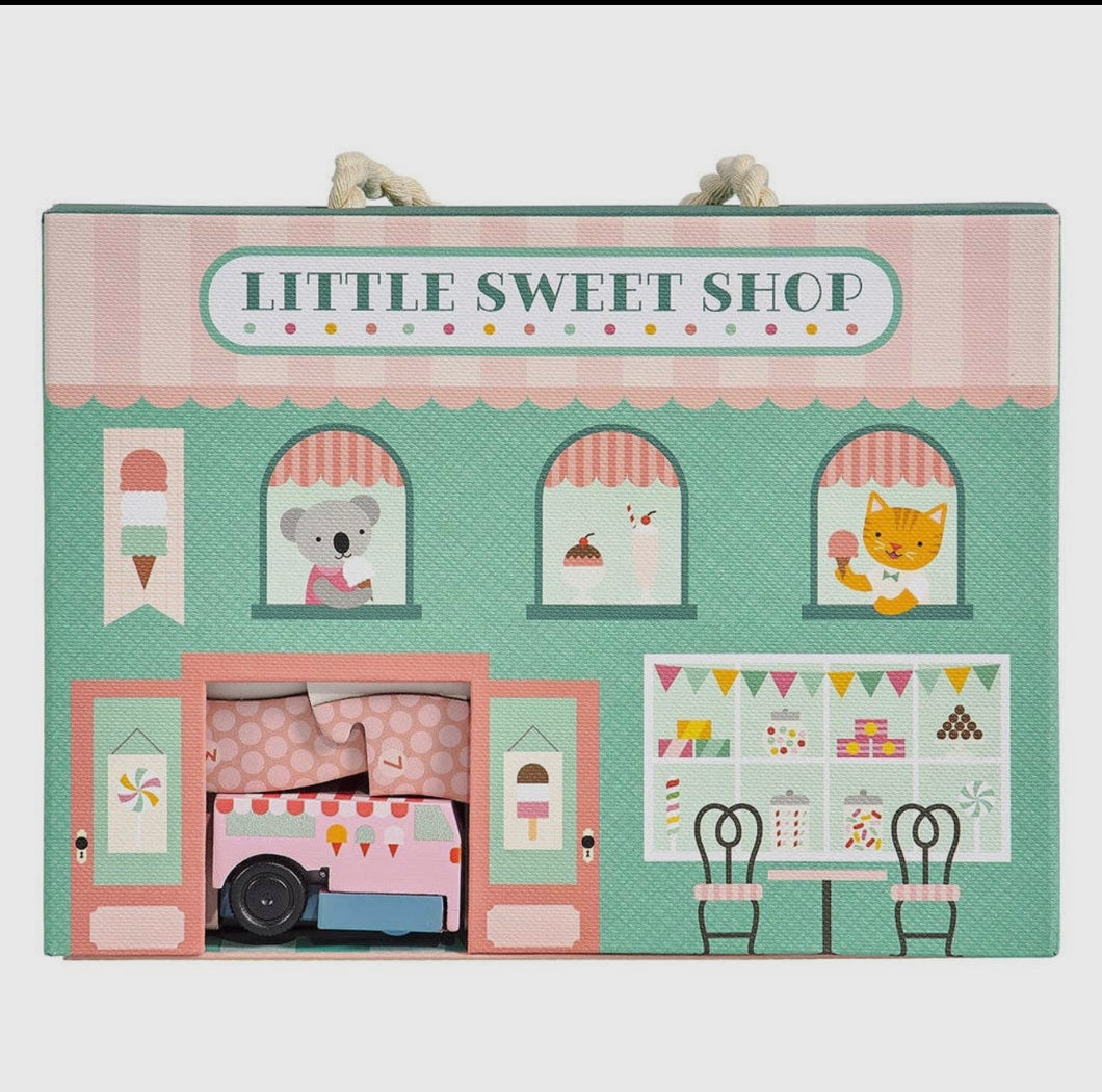 Sweet Shop Wind Up & Go Playset