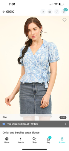 Wrap Blouse