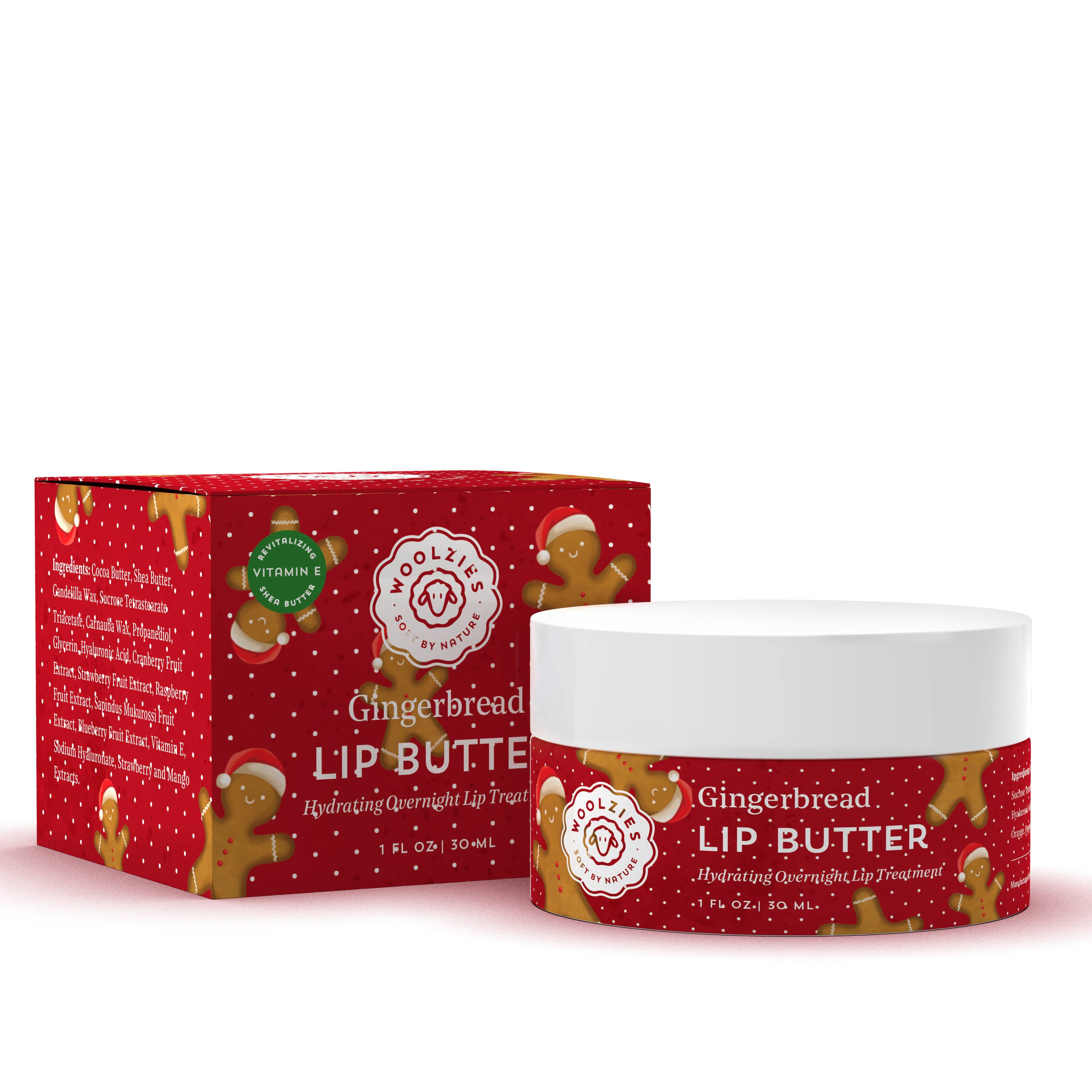 Overnight Lip Butter with Hyaluronic Acid - Gingerbread