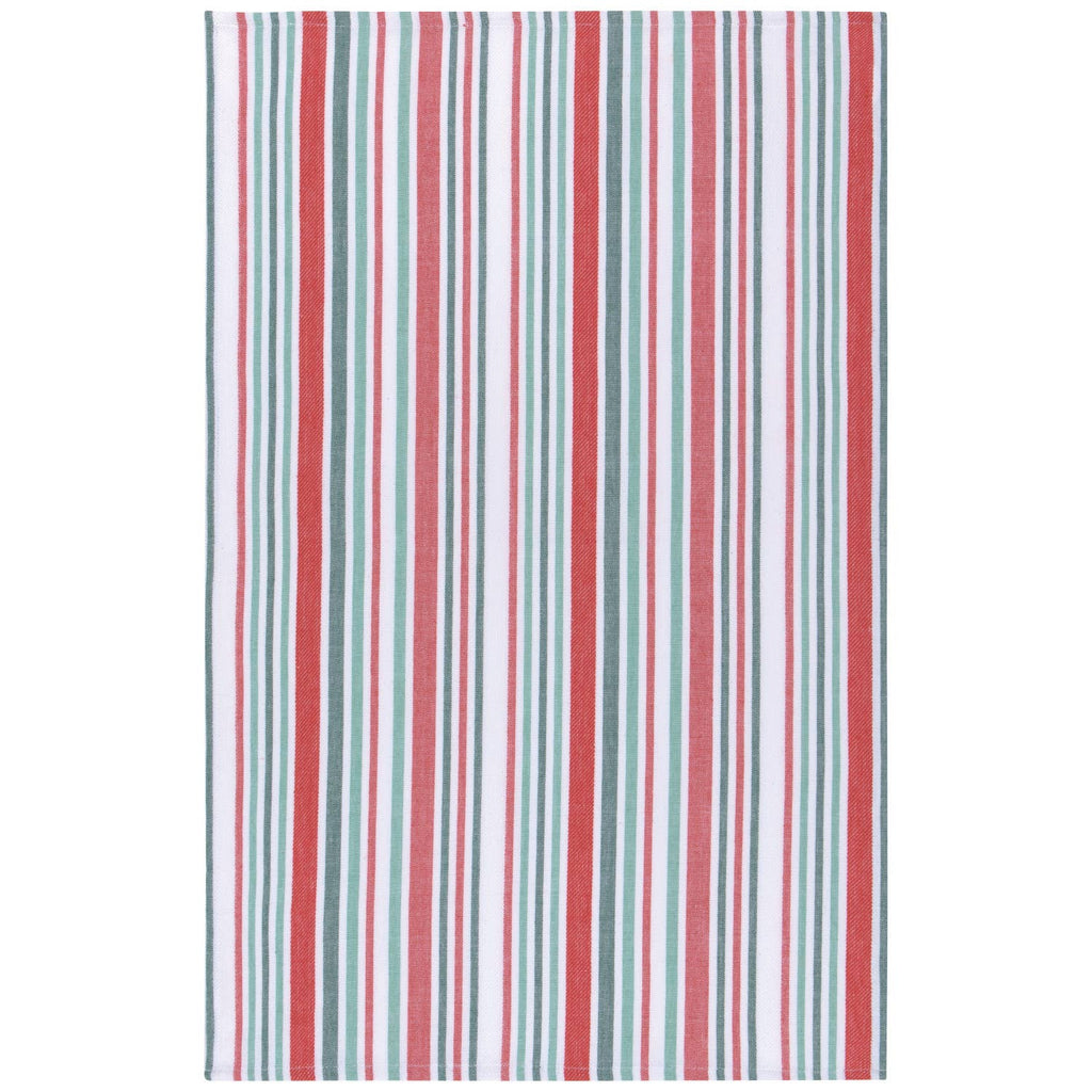 Holiday Eggnog Recipe Christmas Dishtowel Set of 2