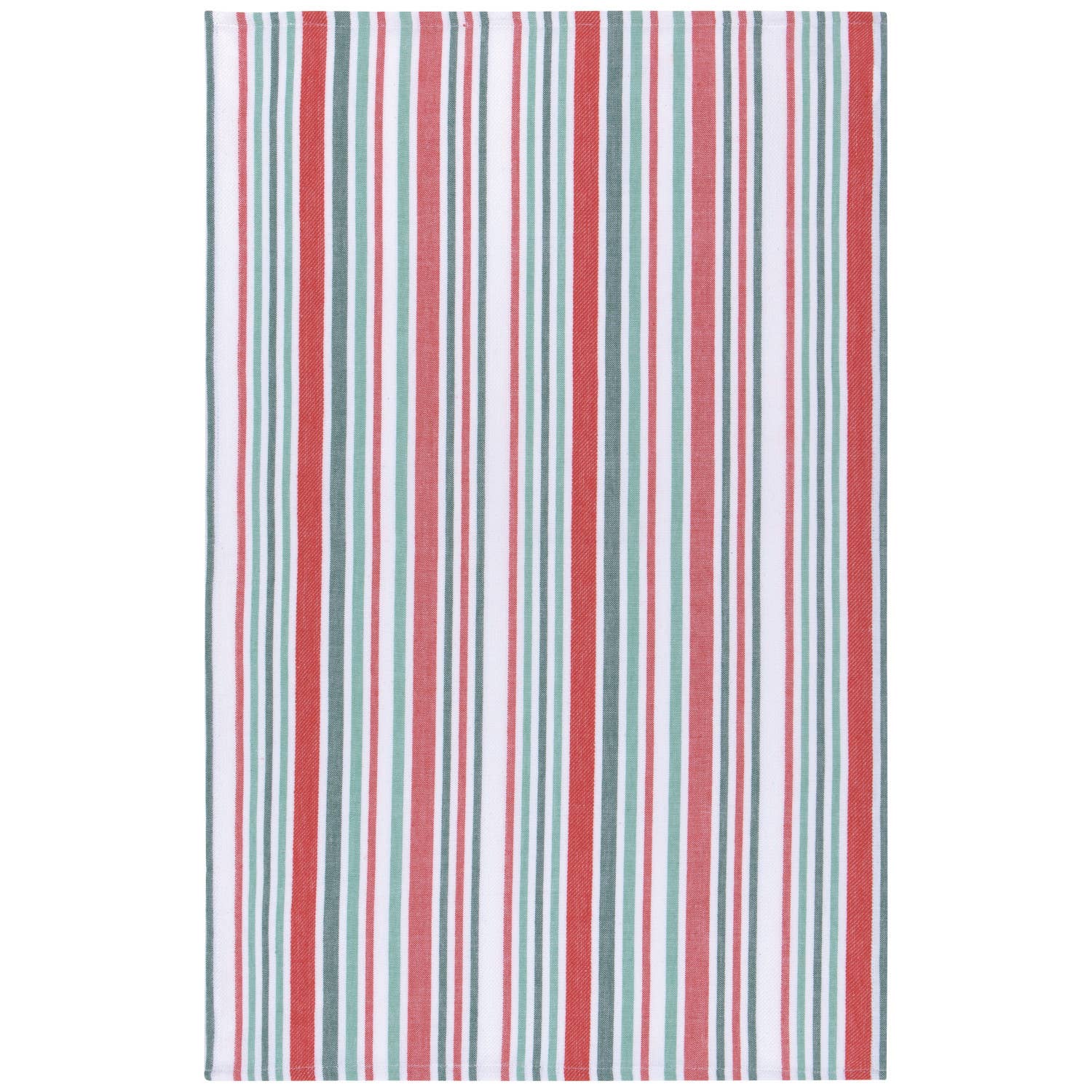 Holiday Eggnog Recipe Christmas Dishtowel Set of 2