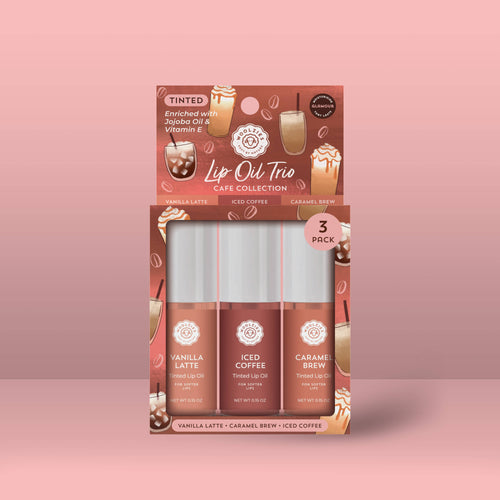 Tinted Lip Oil Trio – Cafe Collection