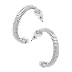 Constance Watchband Hoop Earrings
