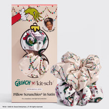 Load image into Gallery viewer, The Grinch x Kitsch Satin PillowScrunchies® in Cindy Lou Who