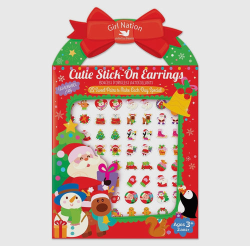 Holly Jolly Stick on Earrings