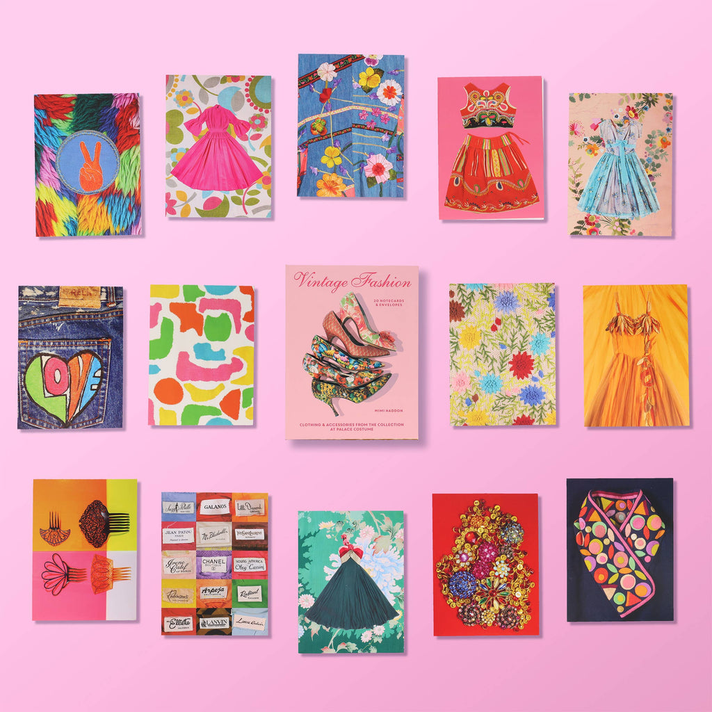 Vintage Fashion: 20 Notecards & Envelopes