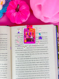 Boonard's Pumpkin Book Cart Magnetic Bookmark