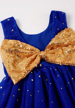 Load image into Gallery viewer, Blue Sequin Dress