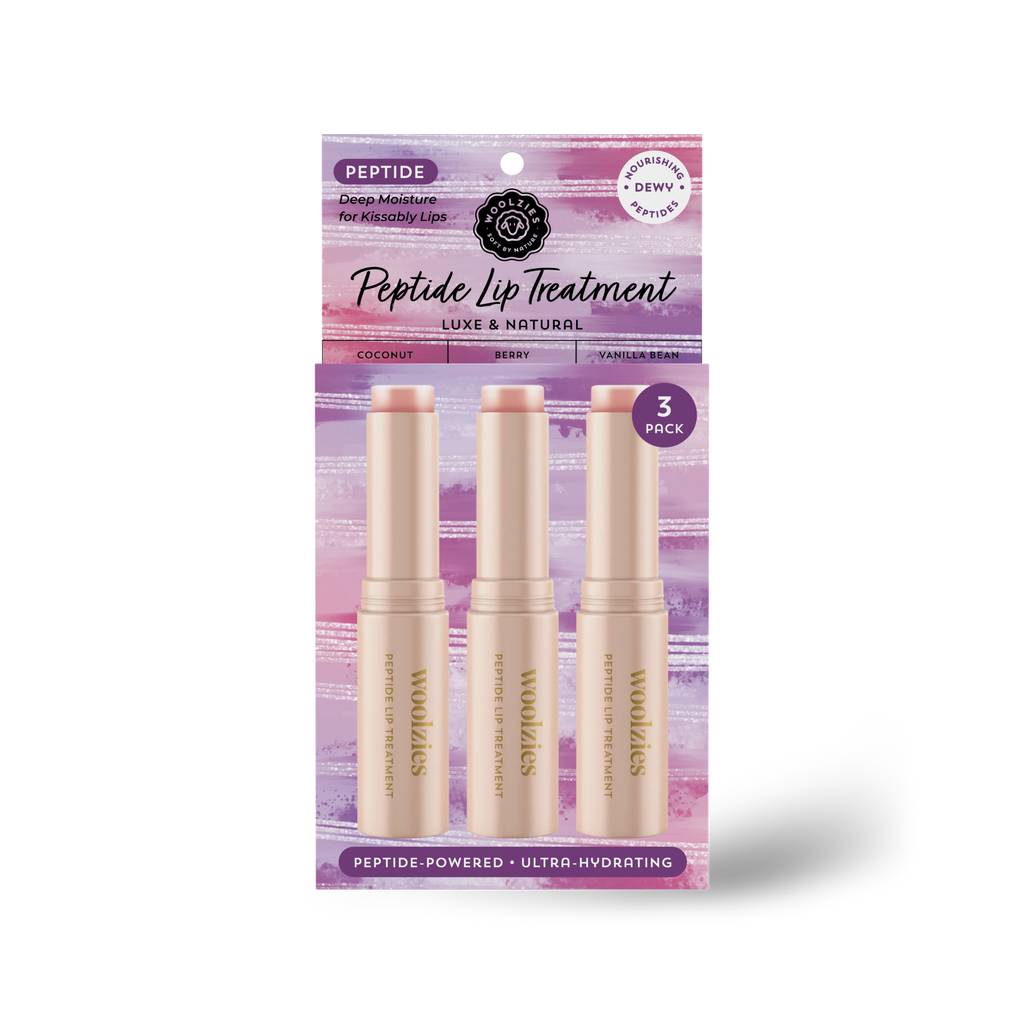 Peptide Lip Treatment Trio – Luxe & Natural | 3 Pack