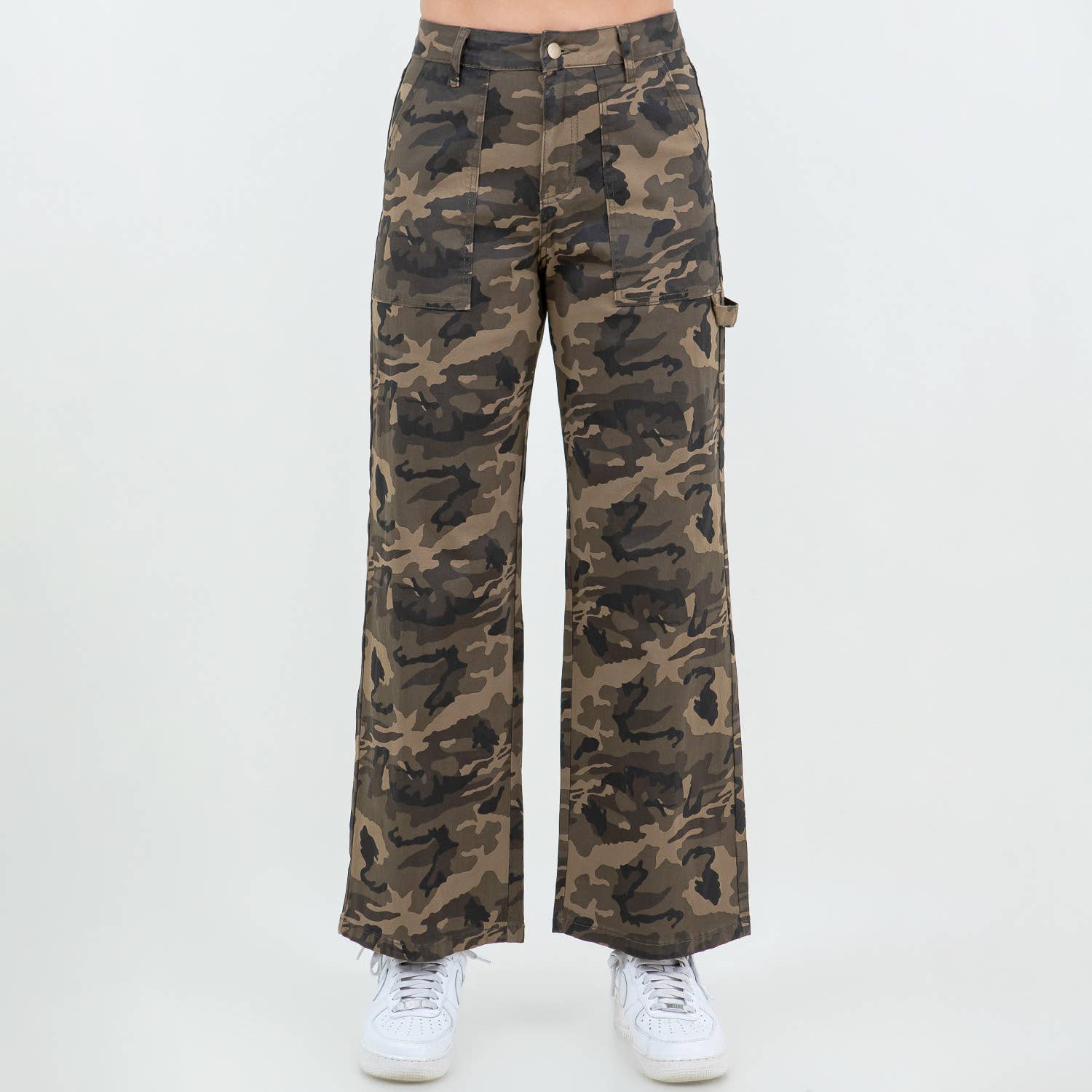 High Waist Camo Pants