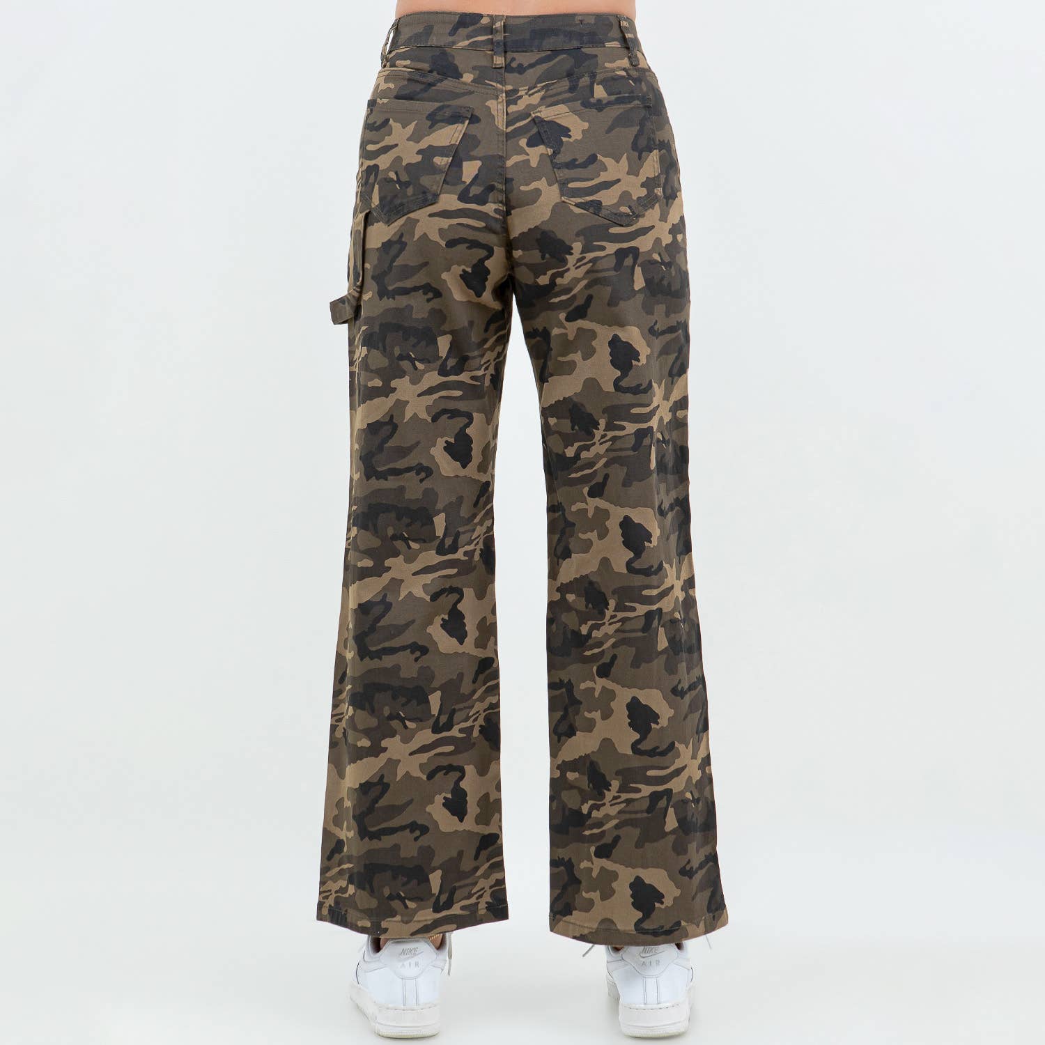 High Waist Camo Pants