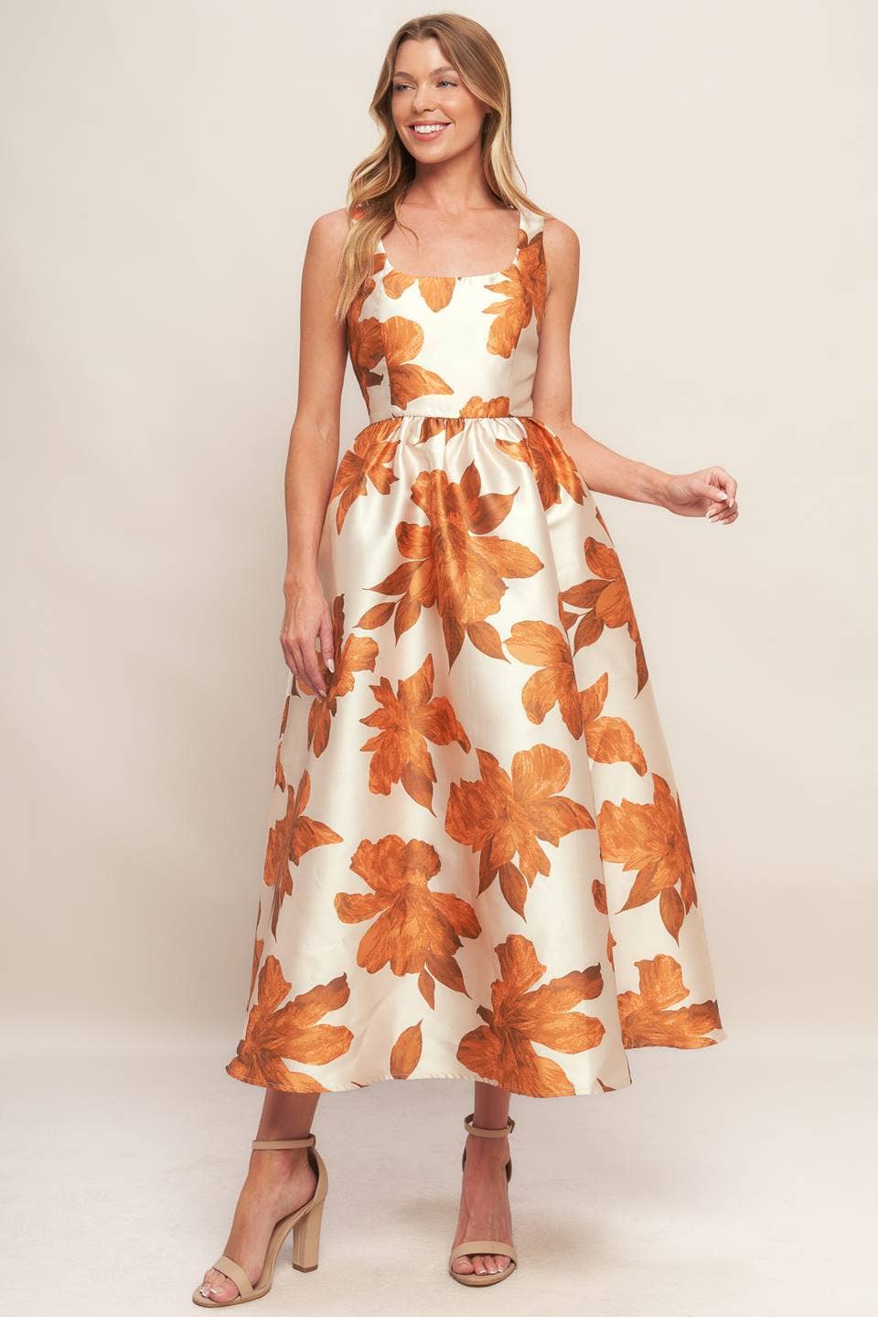 Floral Sleeveless Dress