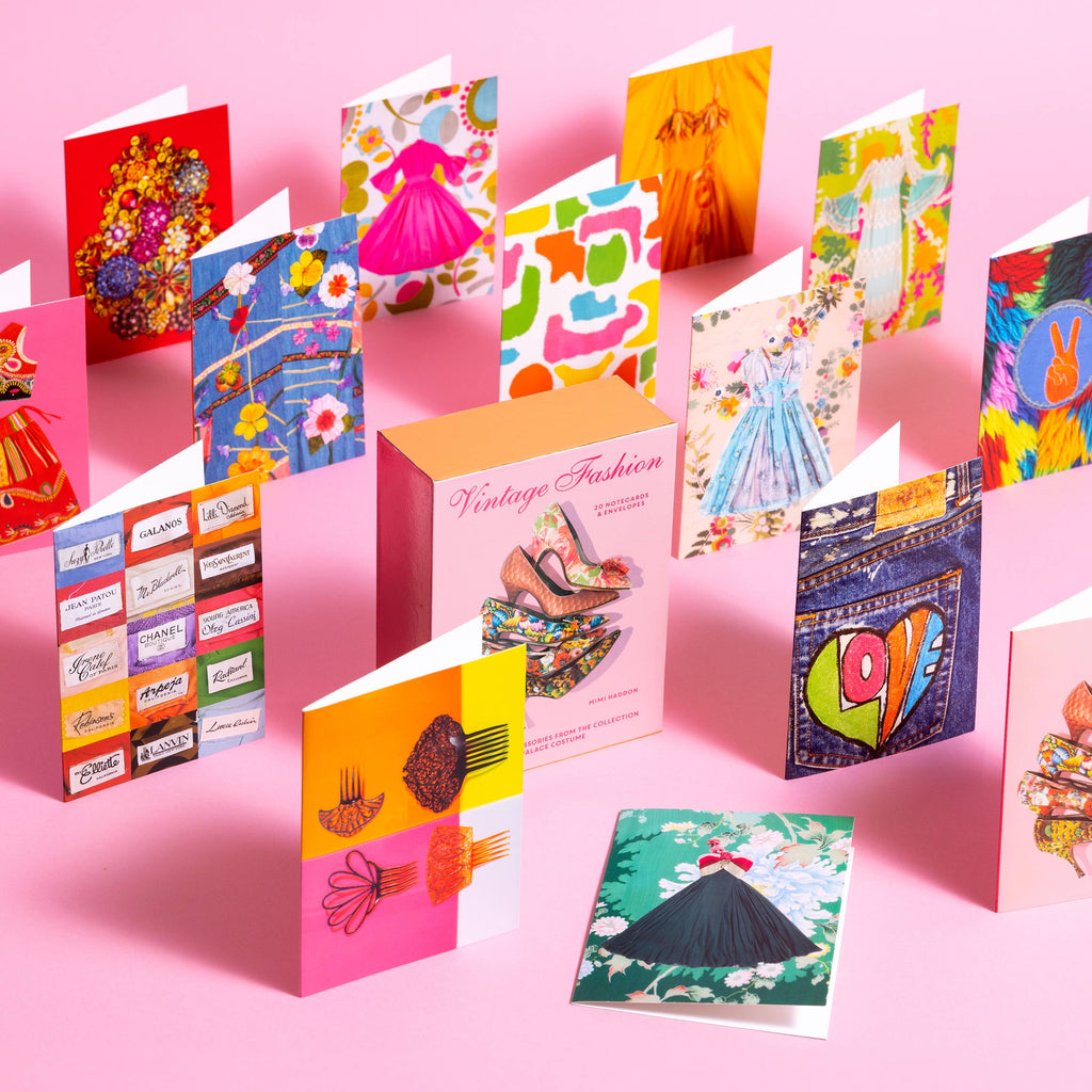 Vintage Fashion: 20 Notecards & Envelopes