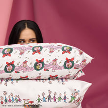 Load image into Gallery viewer, The Grinch x Kitsch Satin Pillowcase in Cindy Lou Who
