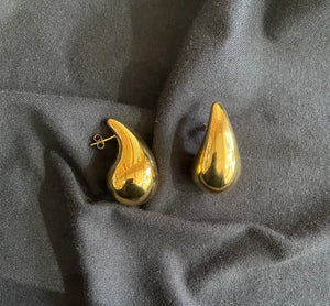 Teardrop Stud Earrings