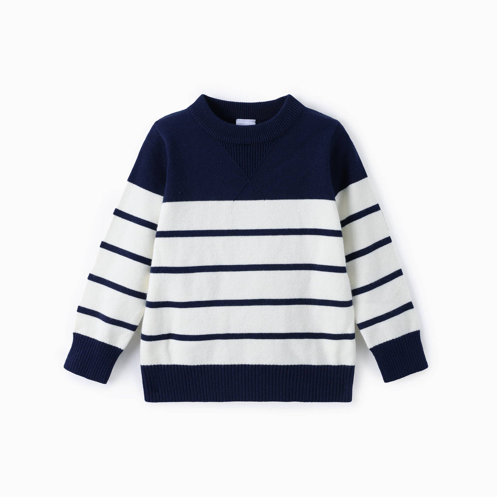 Toddler Boy Stripe Print Sweater