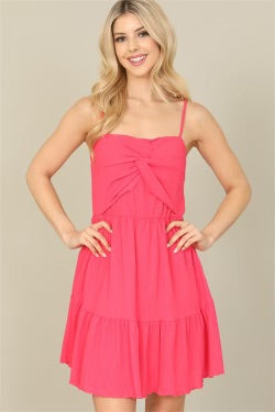 Fuchsia Mini Dress