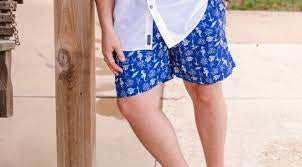 Mens Sailing Away Swim Trunks