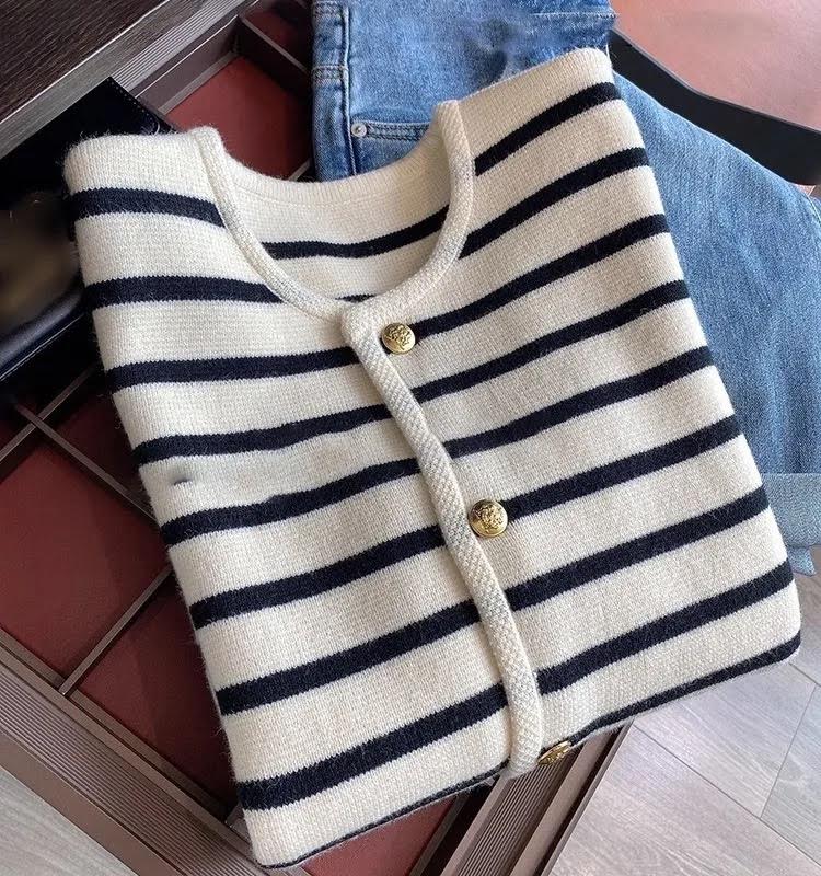 Striped Cardigan