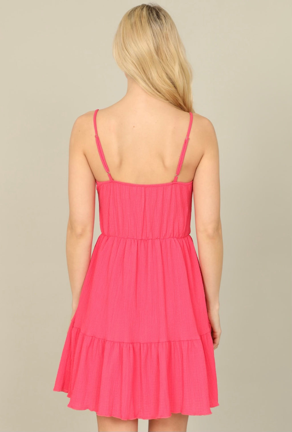 Fuchsia Mini Dress