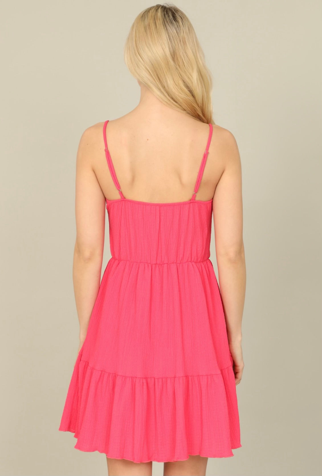 Fuchsia Mini Dress