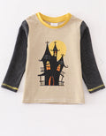 Haunted House Long Sleeve Tee
