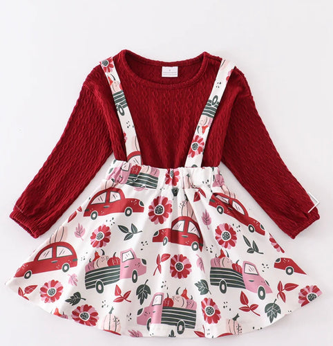 Maroon Pumpkin Set