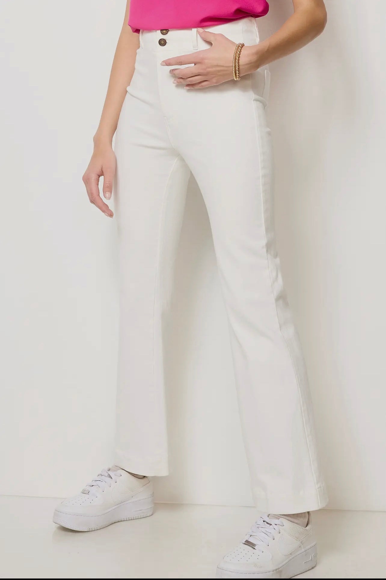 Stretchy Two Button Pants