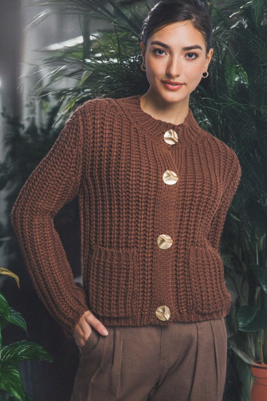 Chunky Knit Cardigan