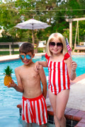 Girls Set Sail Bathing Suit