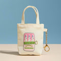 Sardine Graphic Print Keychain Mini Tote Bag