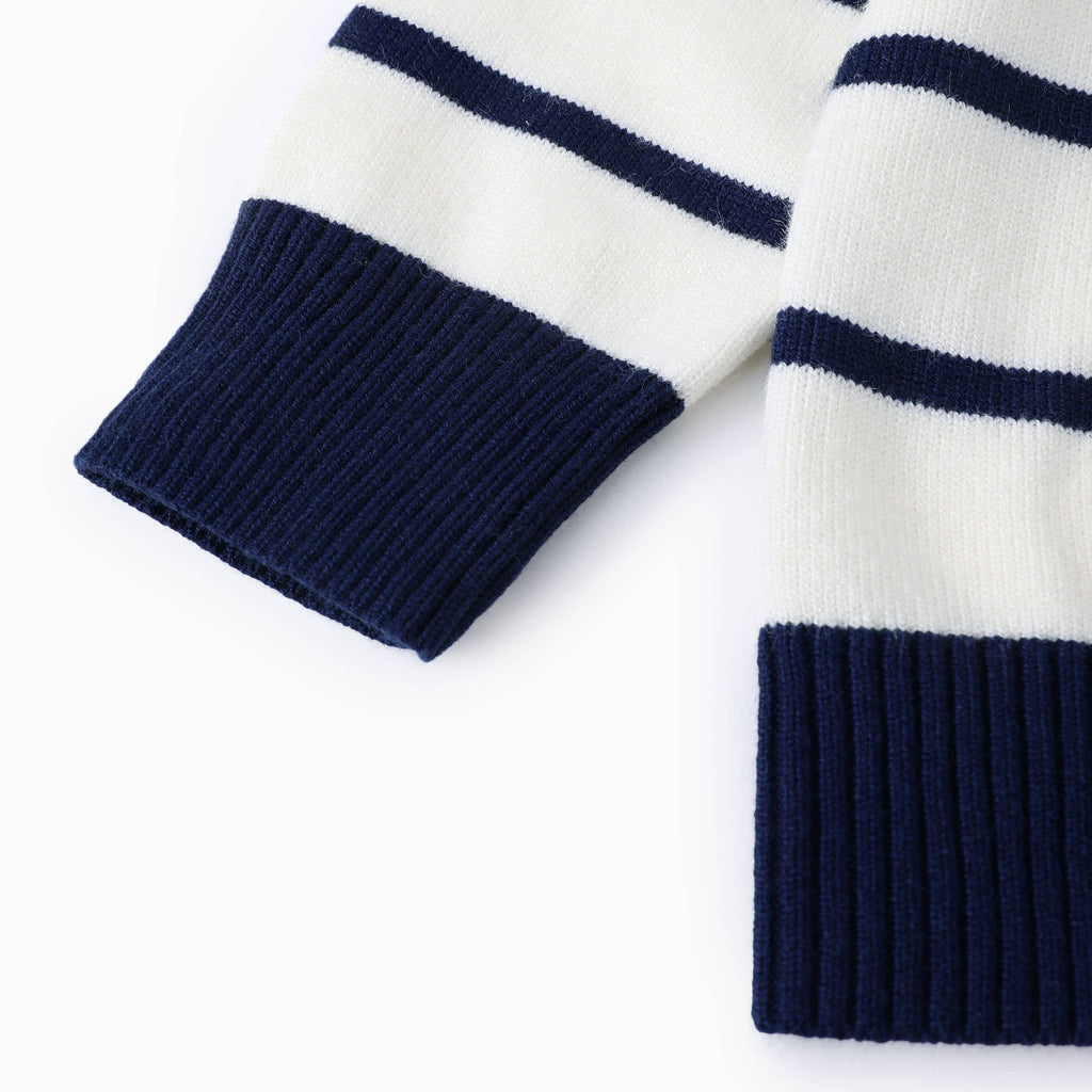 Toddler Boy Stripe Print Sweater