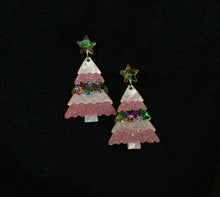 Load image into Gallery viewer, Christmas Tree Earrings