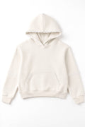 Girl's Pullover Hoodie w/ Crochet Trim