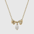 Cici Bow and Pearly Necklace