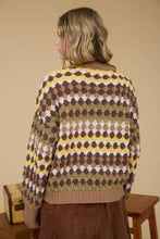 Load image into Gallery viewer, MULTICOLOR KNIT CREWNECK PULLOVER SWEATER