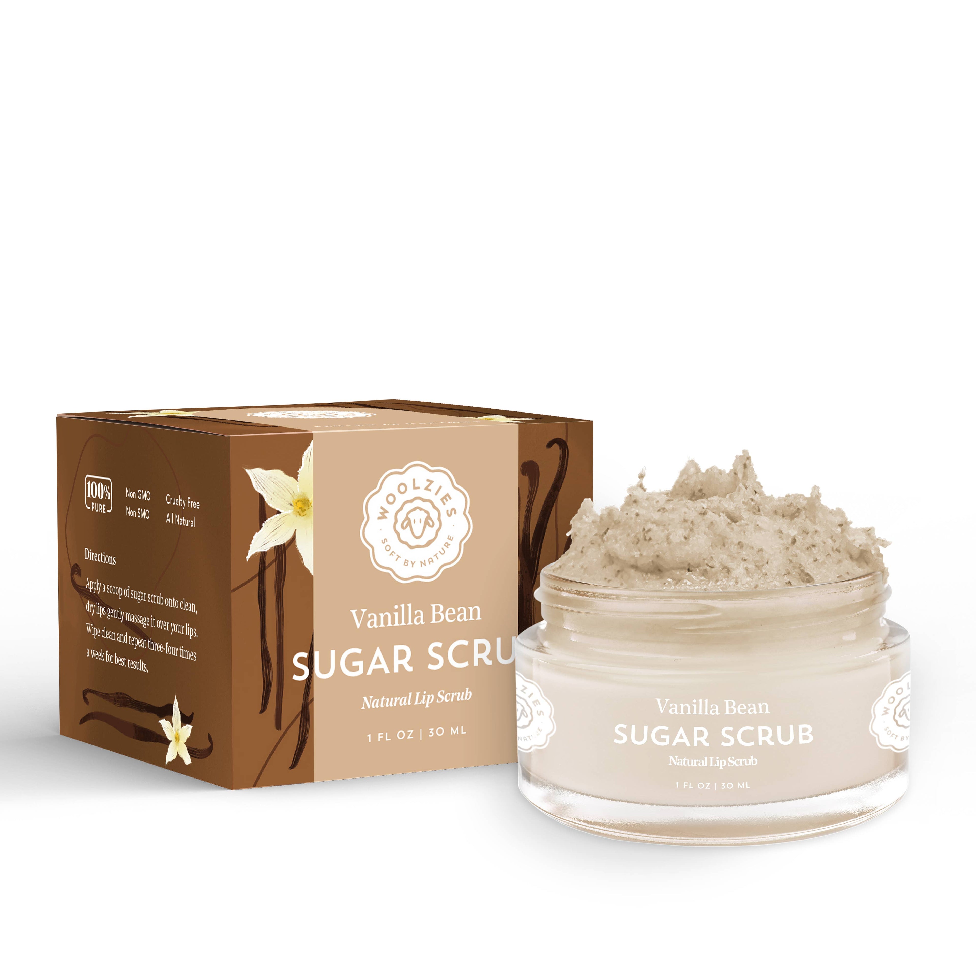 Vanilla Bean Lip Scrub 1oz.