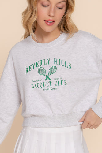 Racquet Club Crewneck