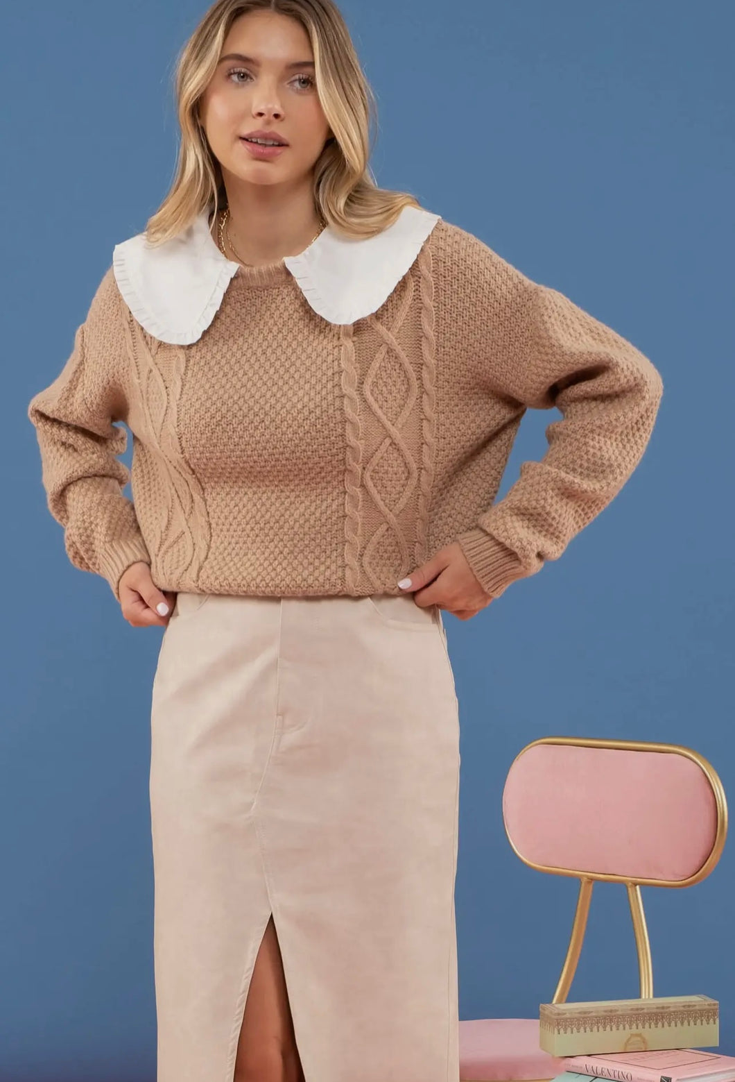 Doll Collared Sweater